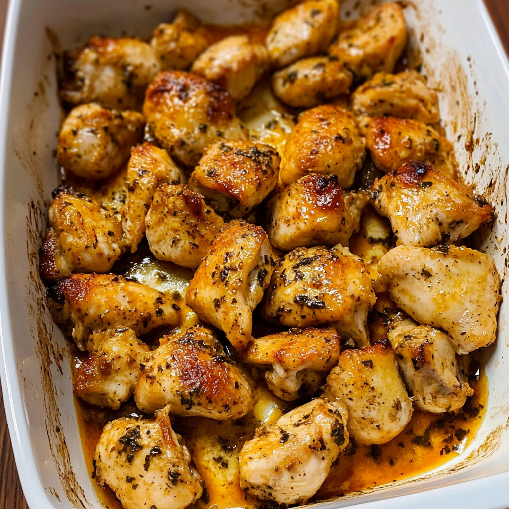 Baked Chicken Bites