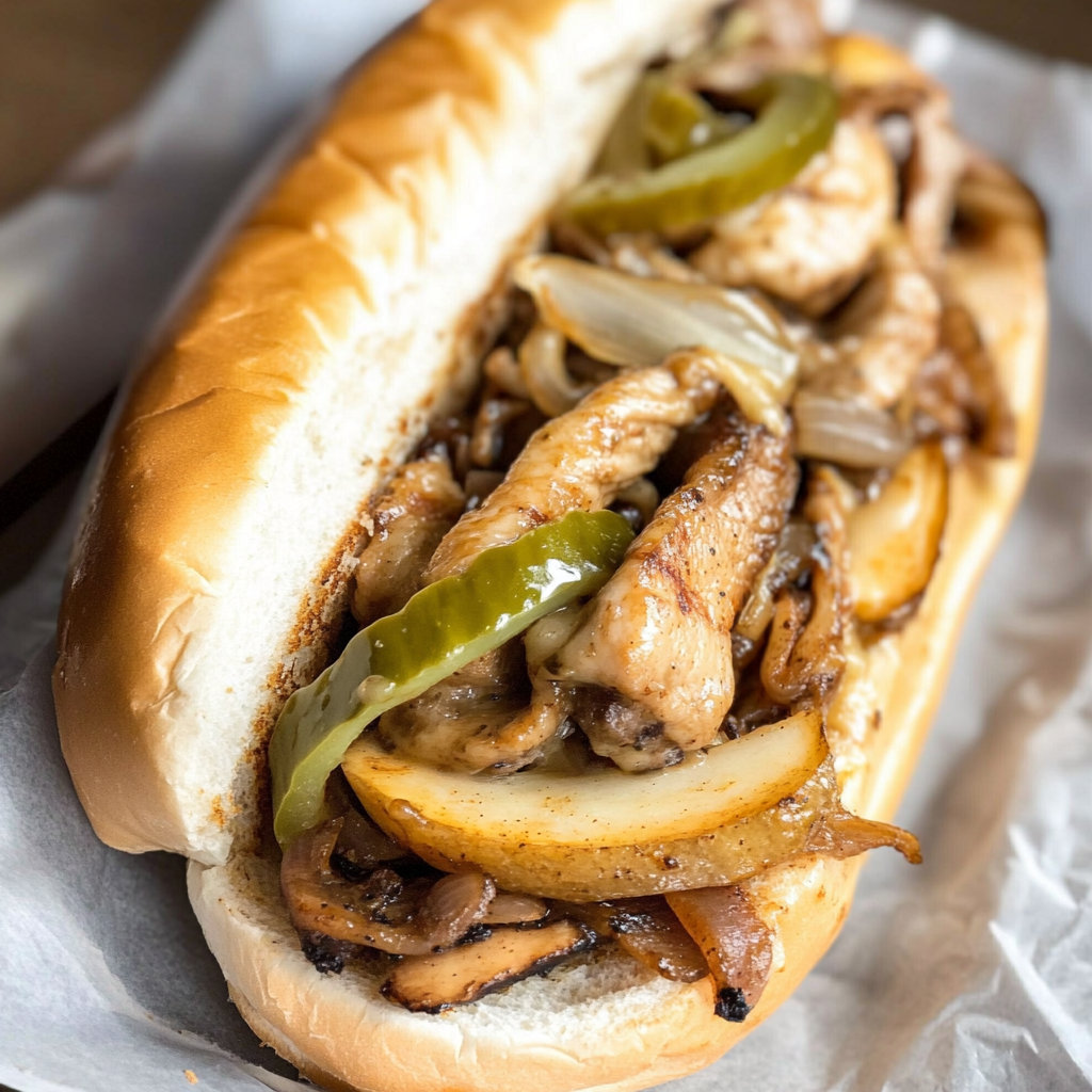 Chicken Philly Cheesesteak