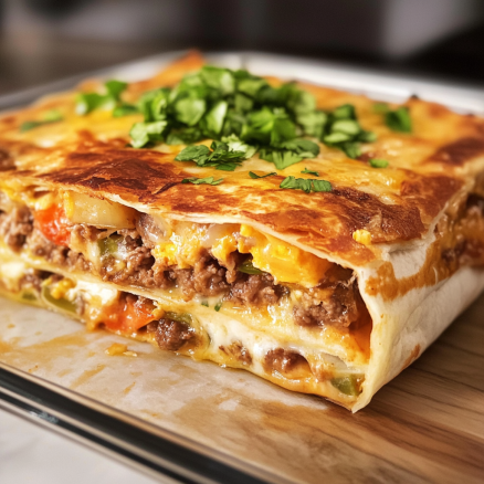 Crunchwrap Casserole