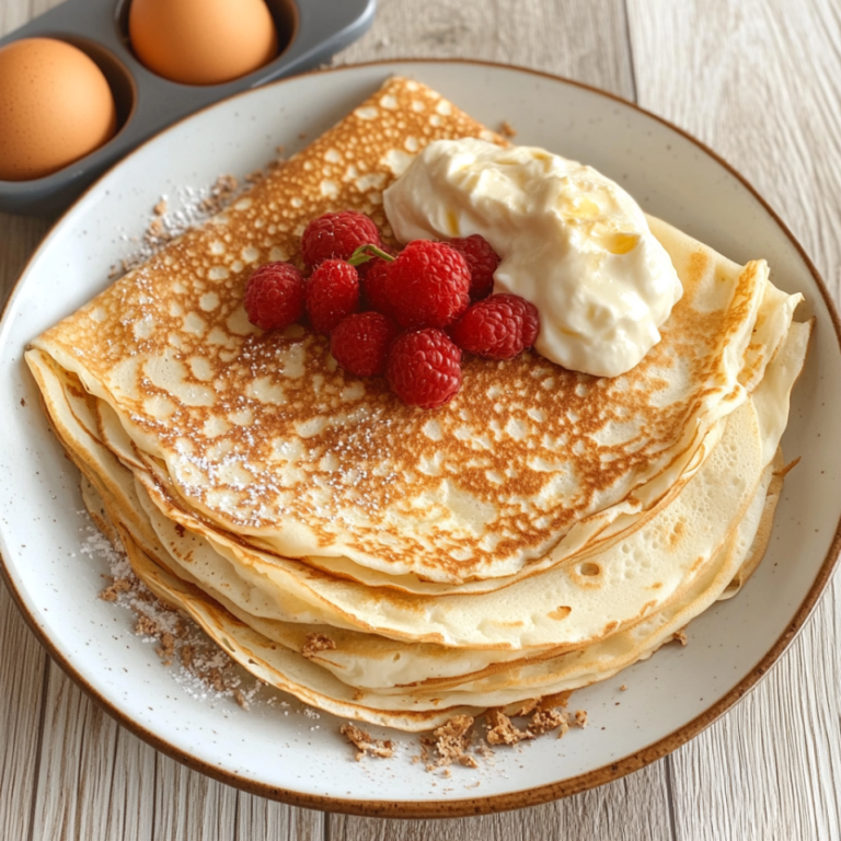 Egg-white Crepes