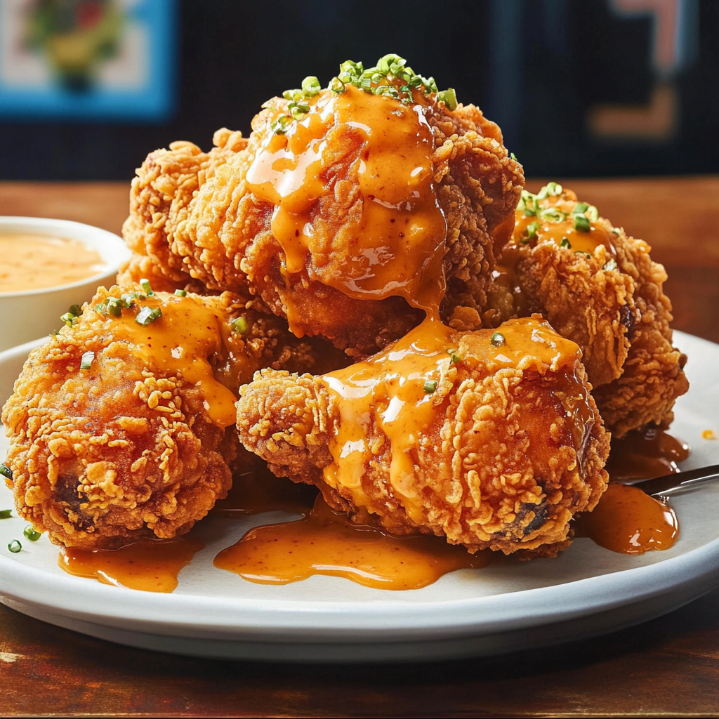 Triple-Dipped Fried Chicken