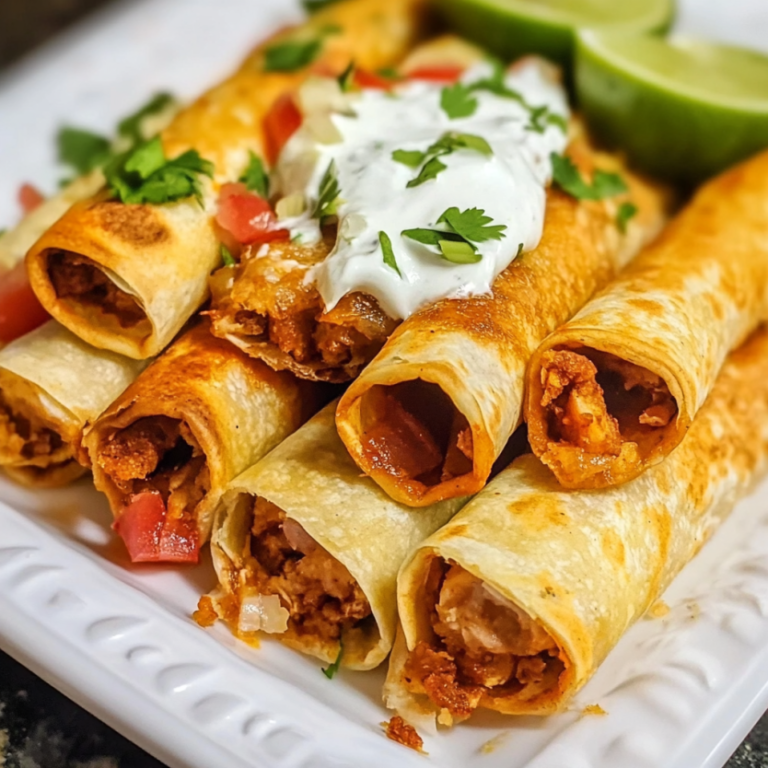 Crispy Turkey Flautas