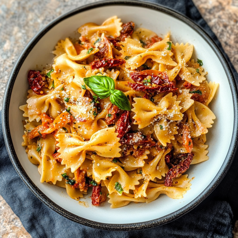 Sun-Dried Tomato and Bow Tie Pasta