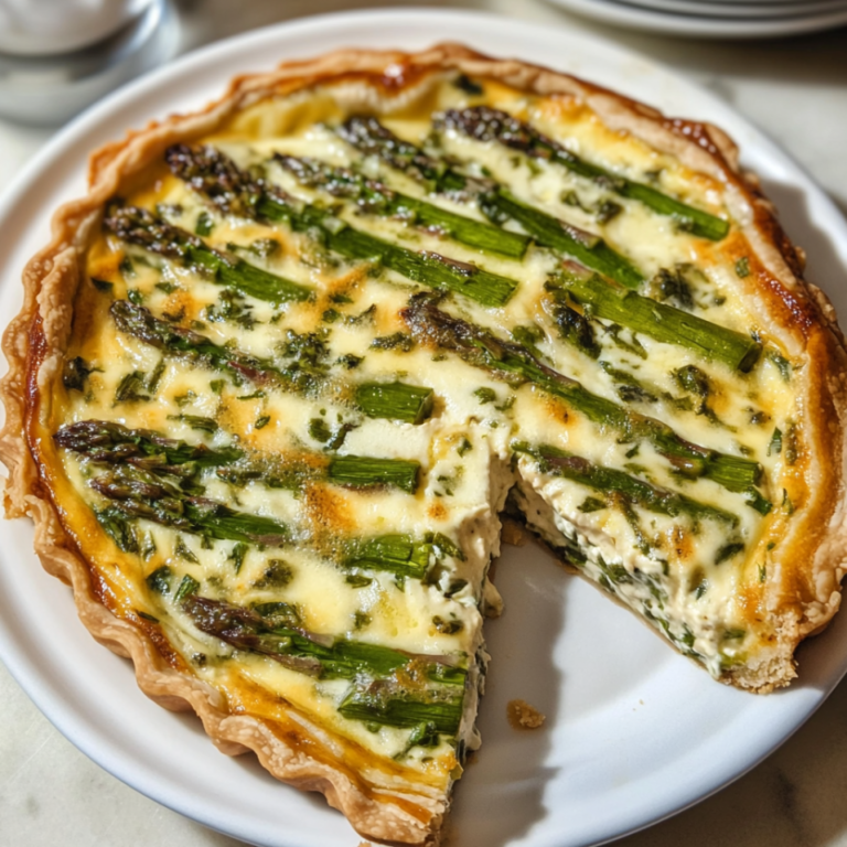 Asparagus Quiche