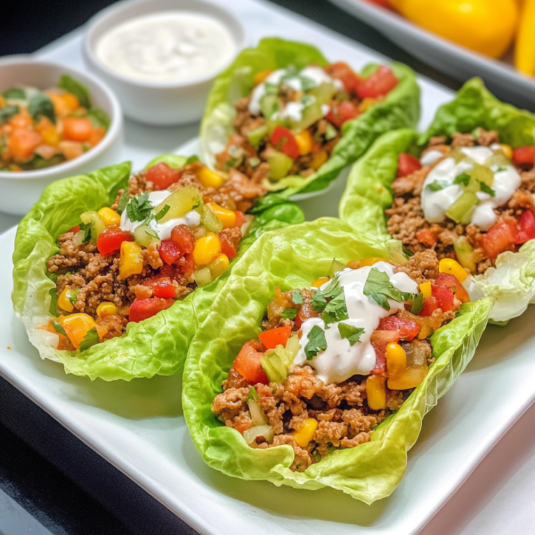 Taco Lettuce Wraps