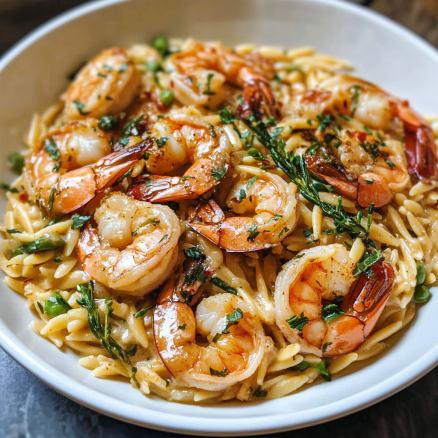 Shrimp Orzo