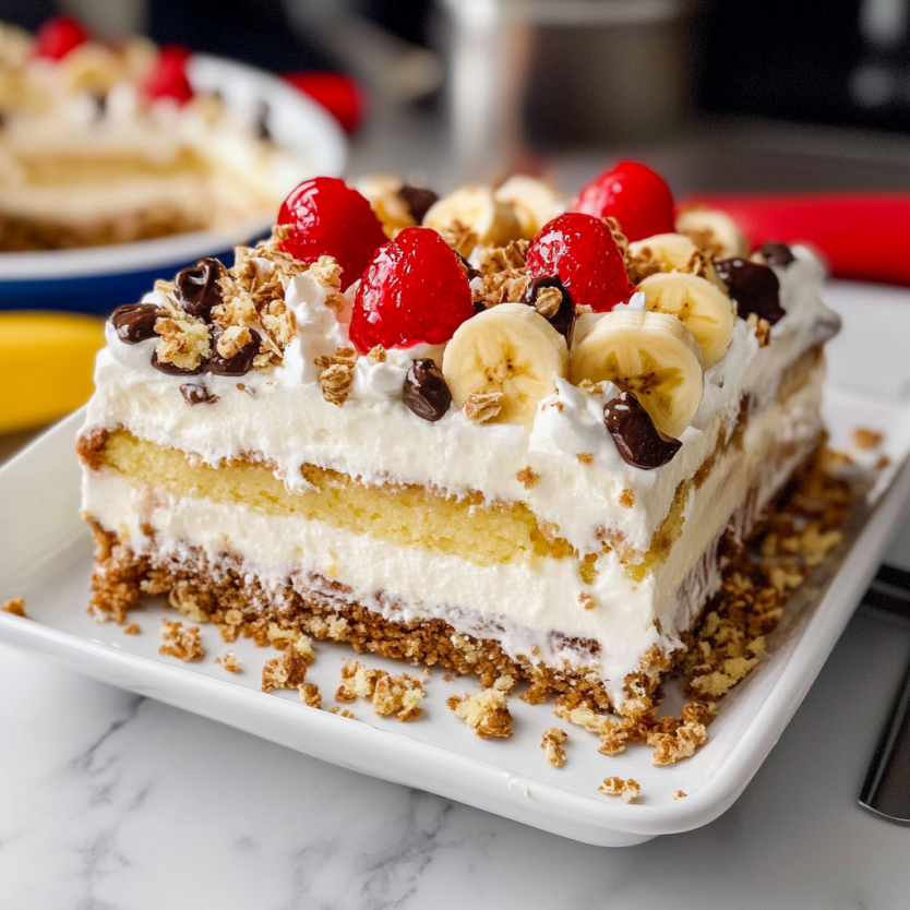 Banana Split Cake