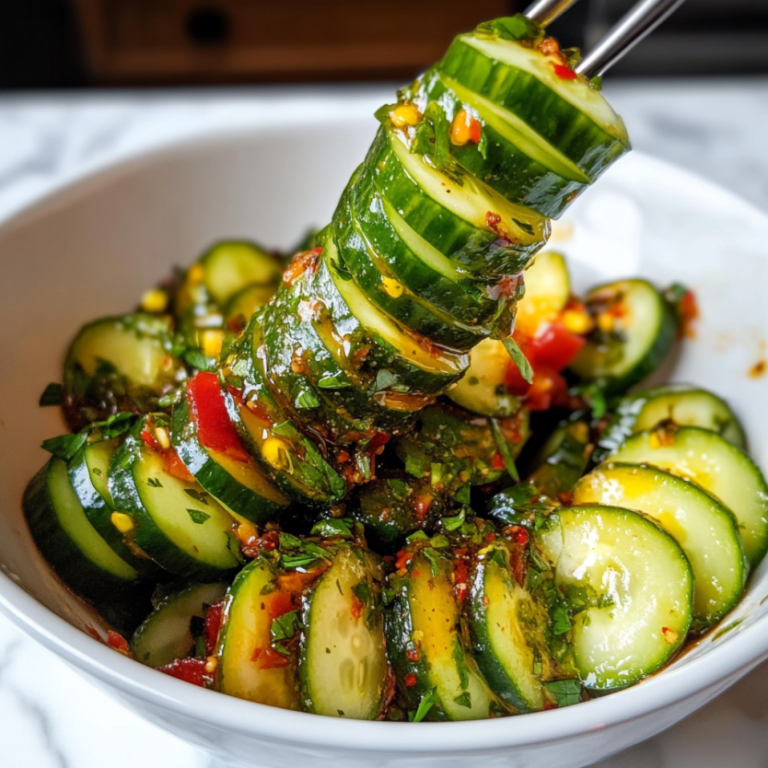 Viral Cucumber Salad