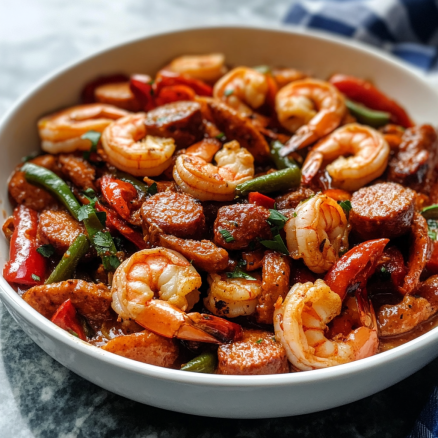 Sausage and Shrimp